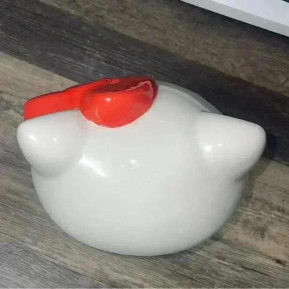 Hello Kitty Ceramic Christmas Tree Dress Cookie Jar NEW 2024 - Picture 11 of 12